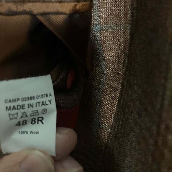 ISAIA New without tags 3 piece suit 48 (European) - Picture 12 of 13